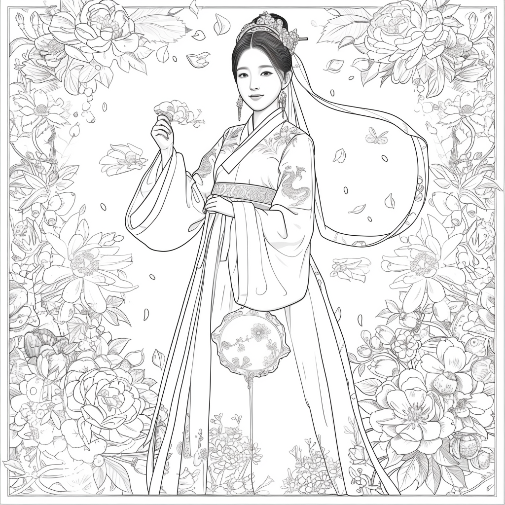 Radiant Elegance of a Korean Princess