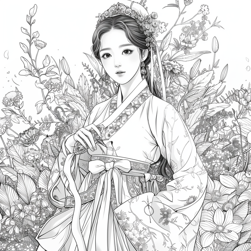 Divine Radiance – The Serene Lotus Priestess