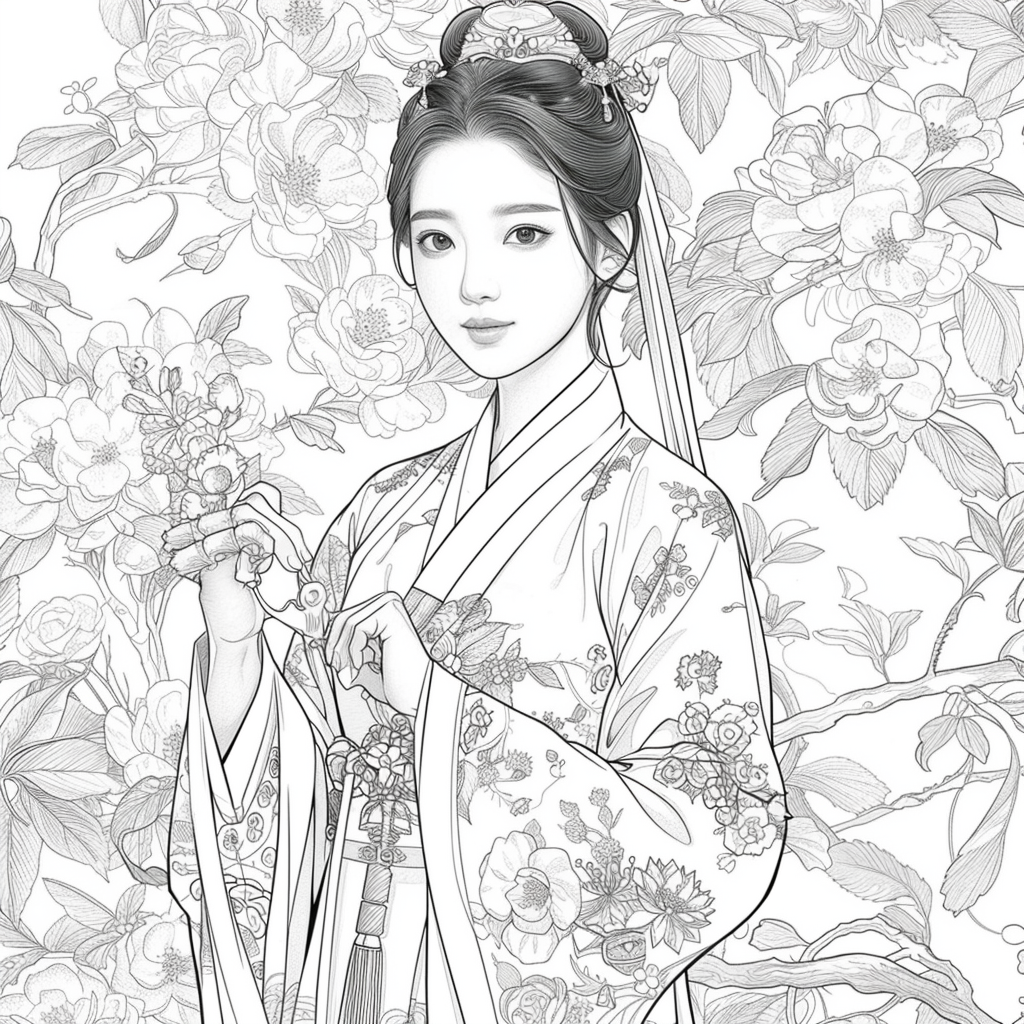 Whispers of Blossoming Serenity