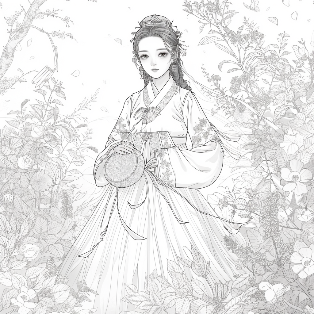 Whispers of Blossoming Serenity