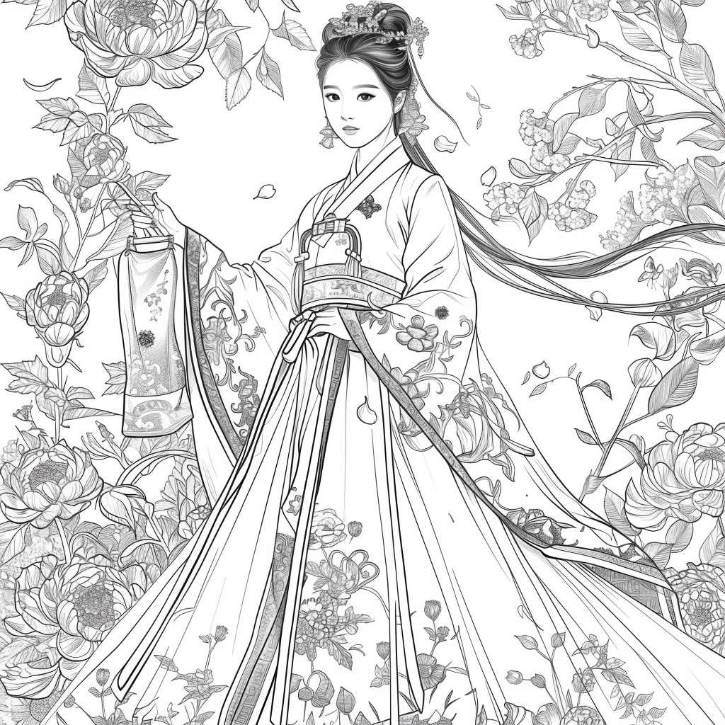 Whispers of Blossoming Serenity
