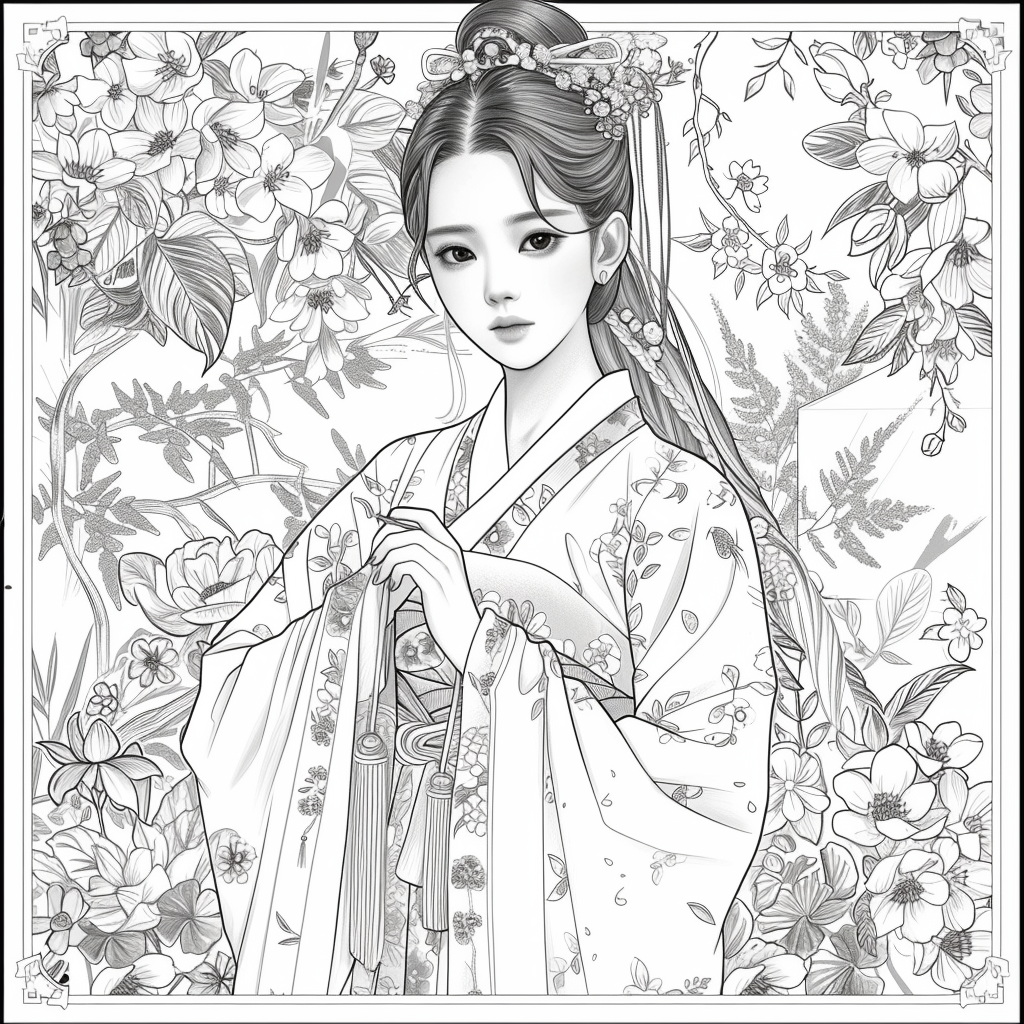 Whispers of Blossoming Serenity