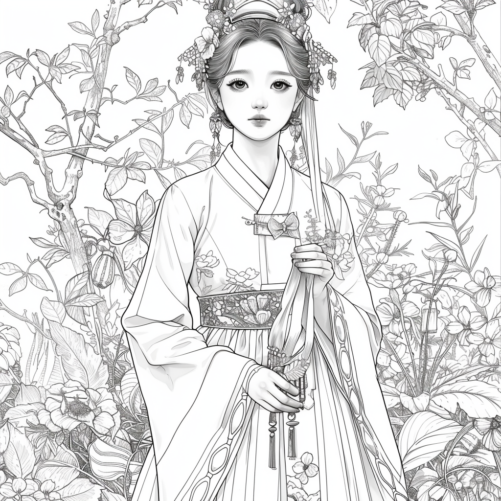 Whispers of Blossoming Serenity