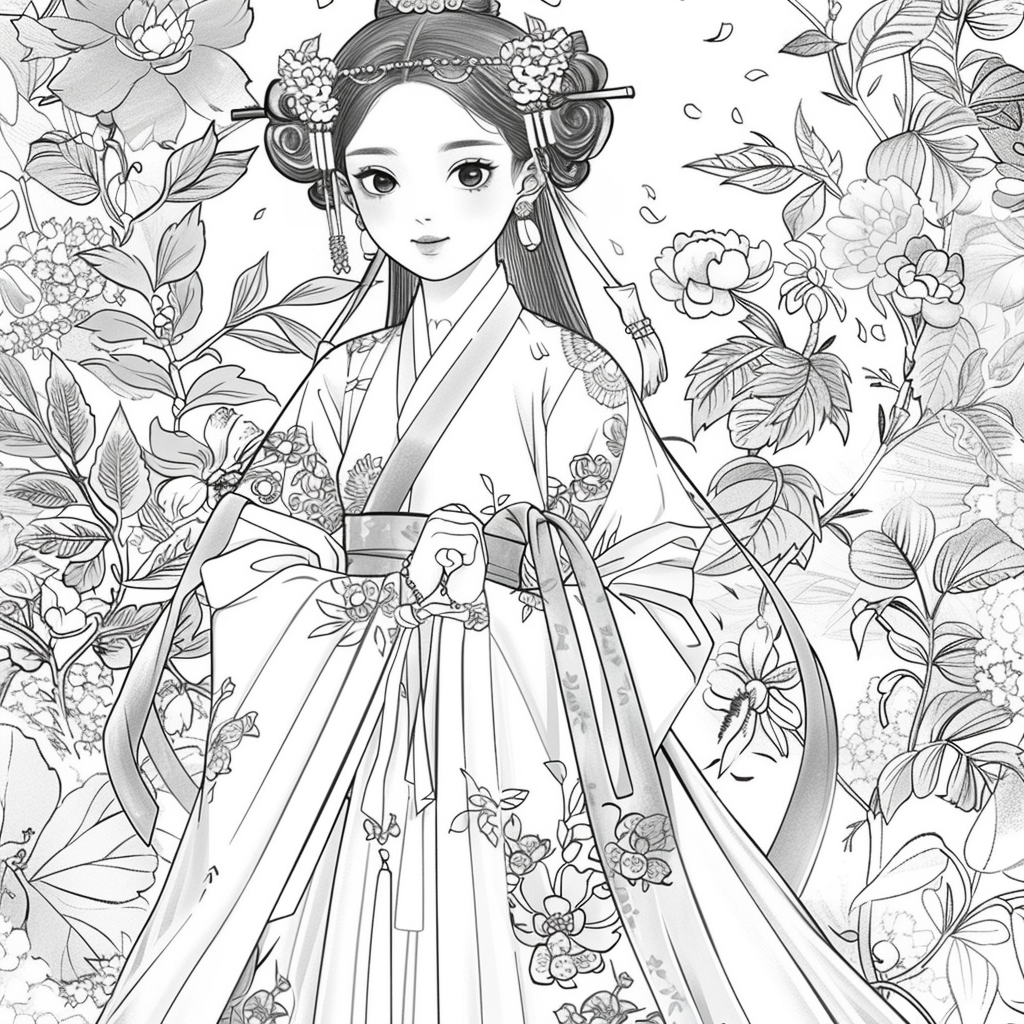Whispers of Blossoming Serenity