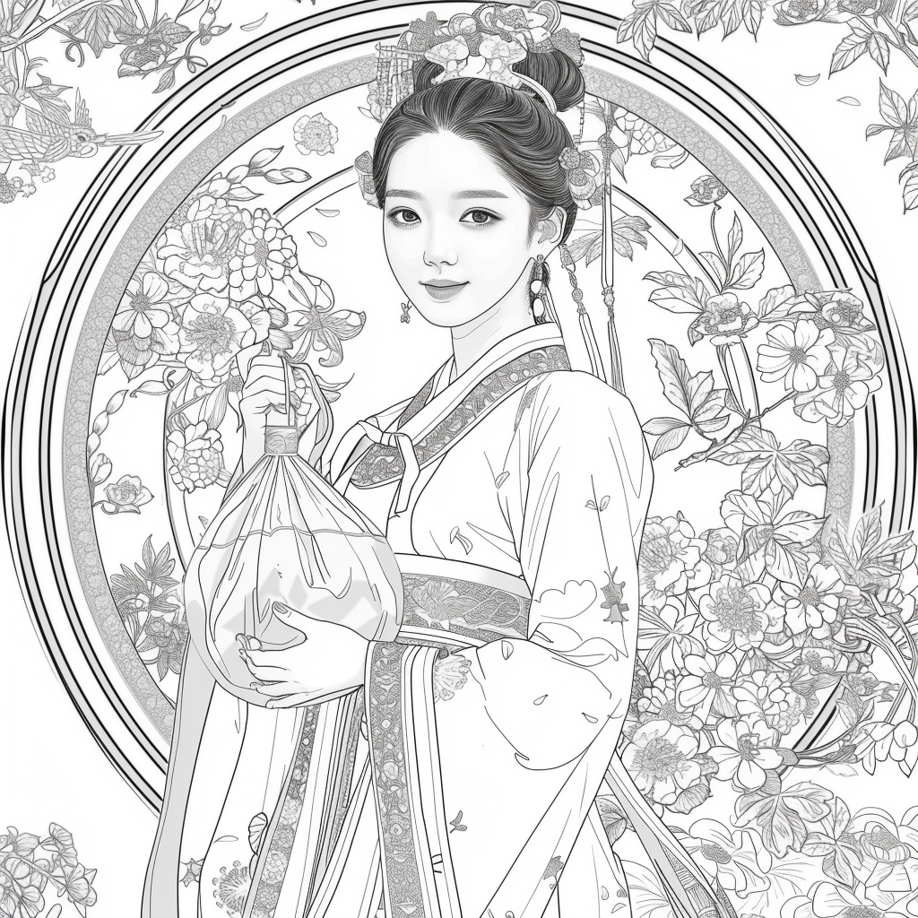 Whispers of Blossoming Serenity