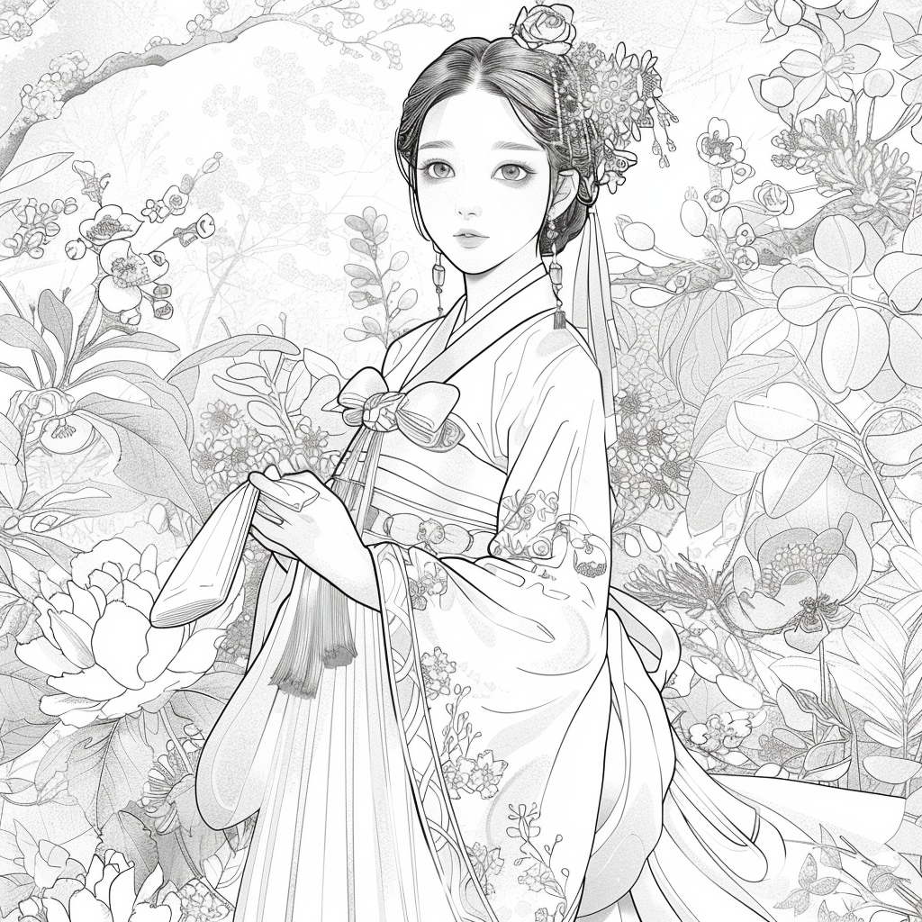 Whispers of Blossoming Serenity