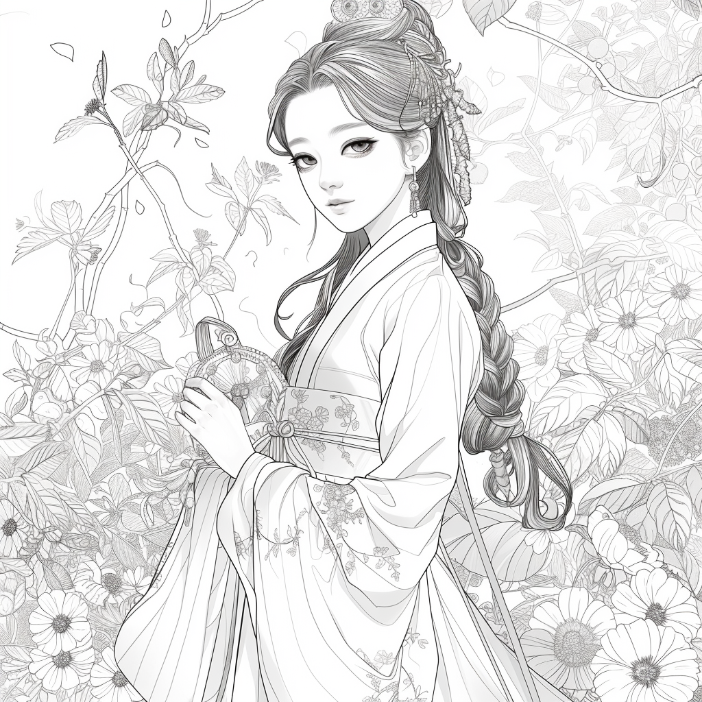 Whispers of Blossoming Serenity