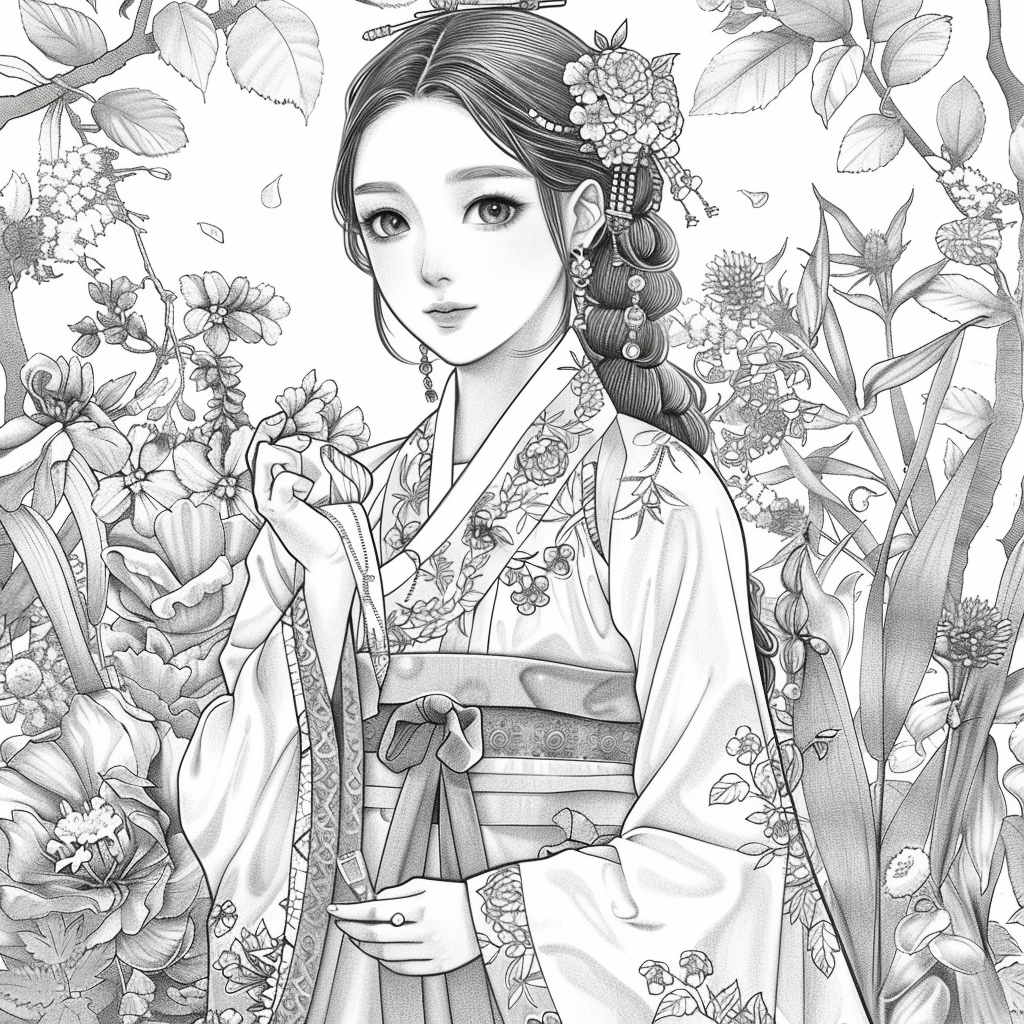 Whispers of Blossoming Serenity