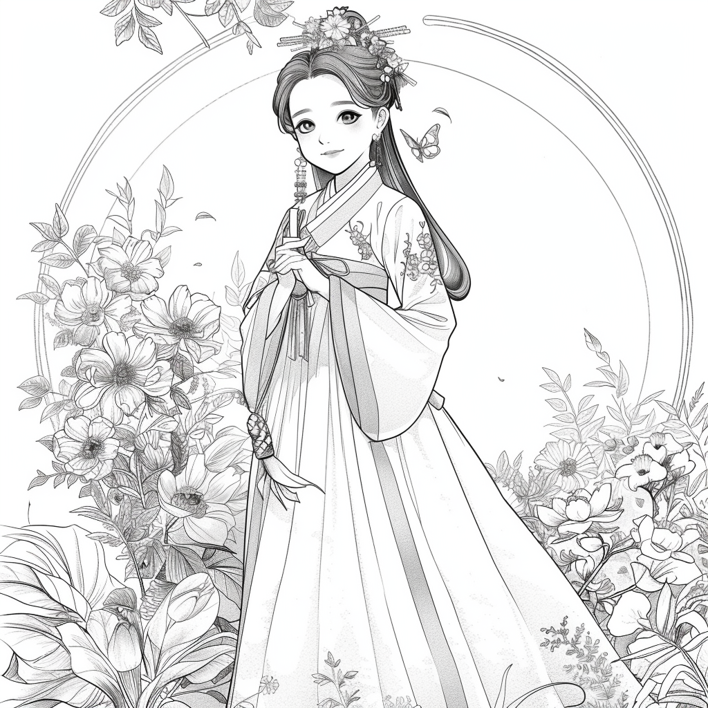 Whispers of Blossoming Serenity
