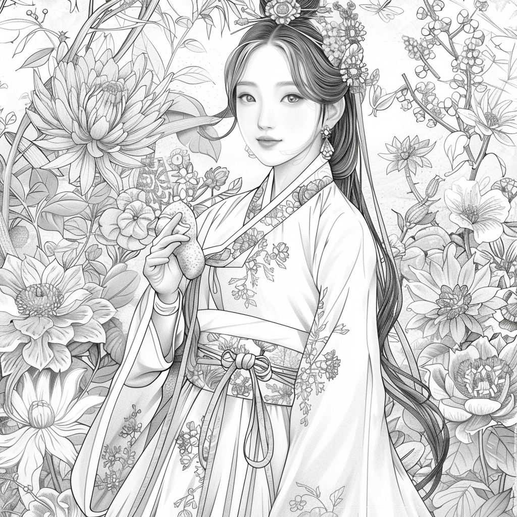 Whispers of Blossoming Serenity