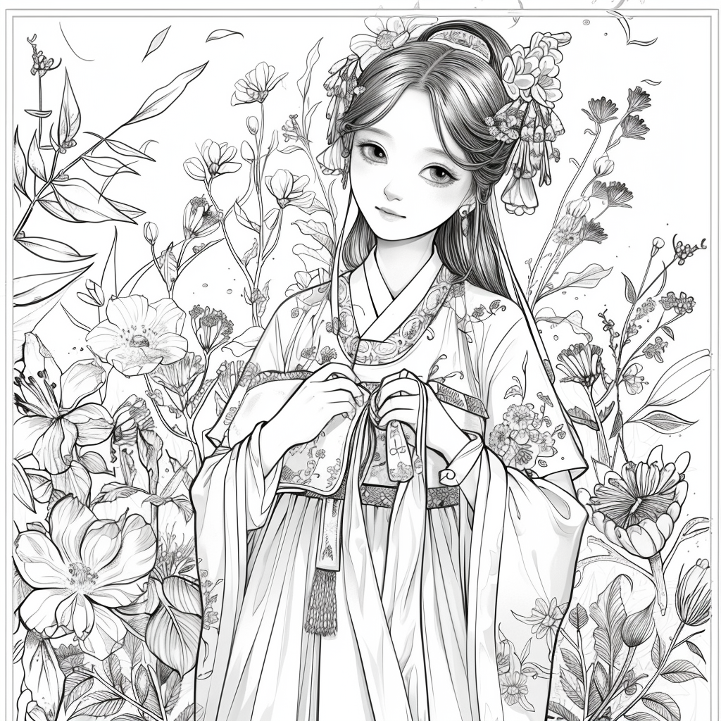 Whispers of Blossoming Serenity