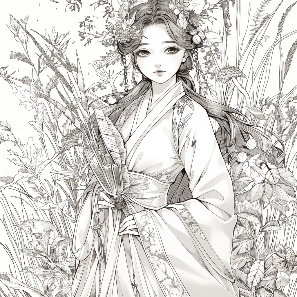 Whispers of Blossoming Serenity