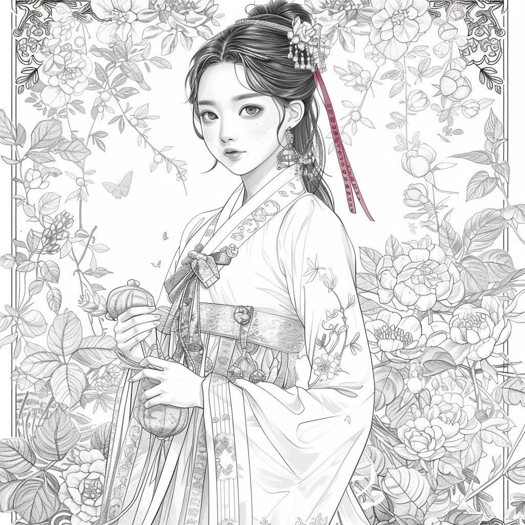 Whispers of Blossoming Serenity