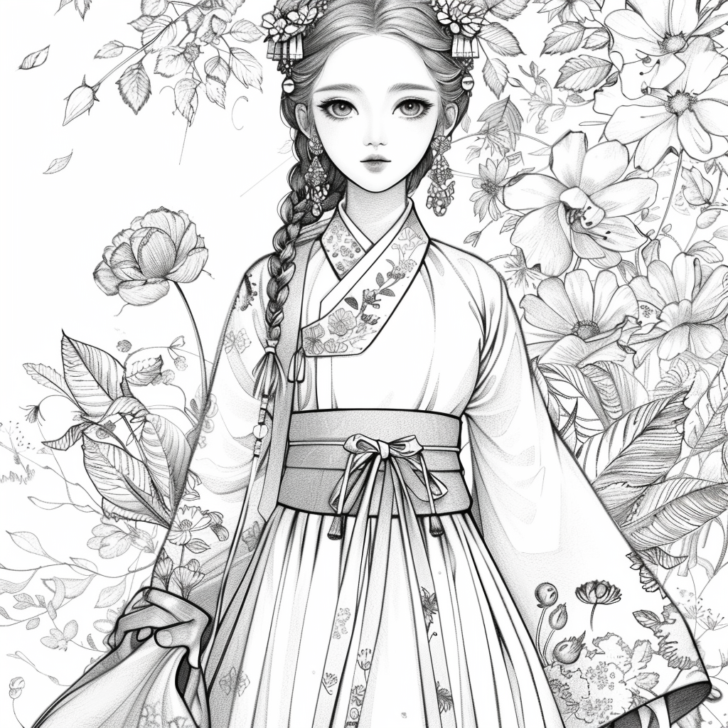 Whispers of Blossoming Serenity