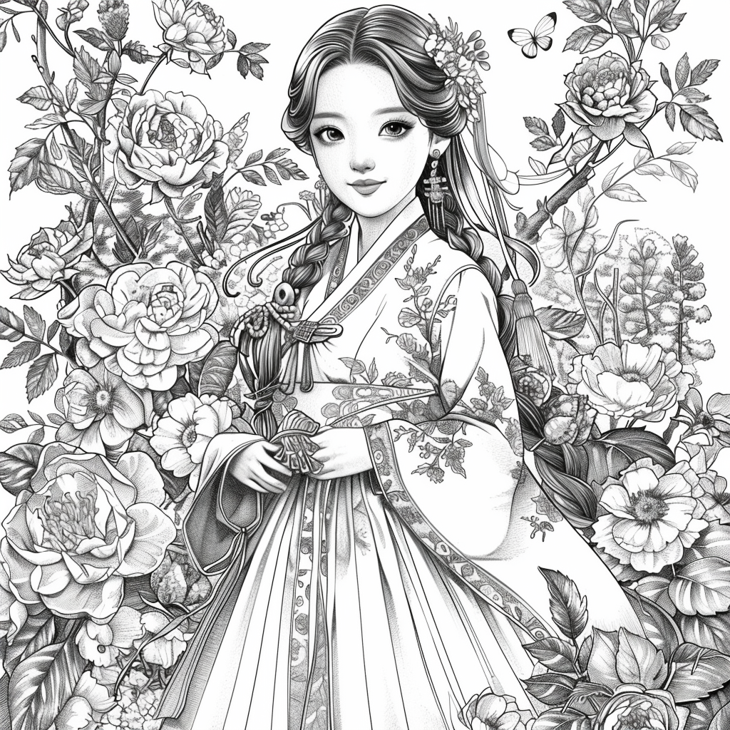 Whispers of Blossoming Serenity