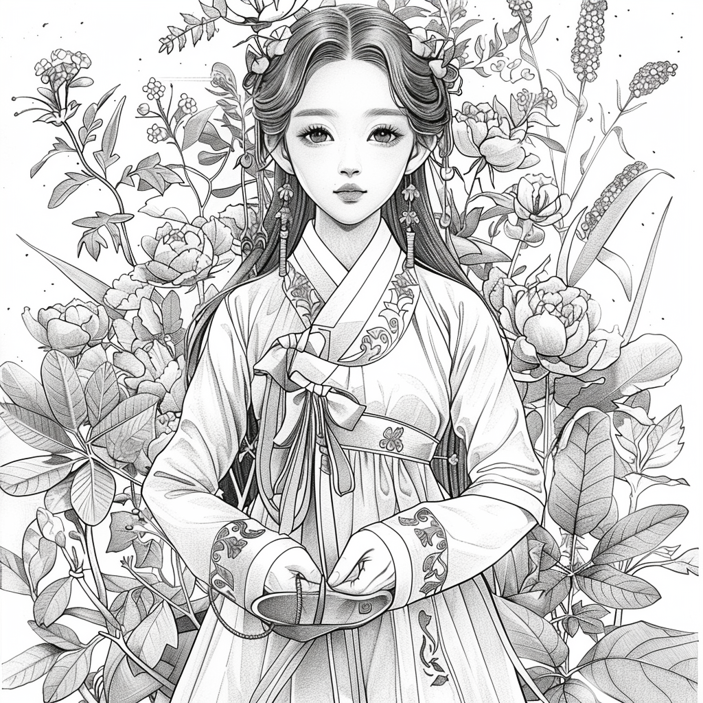Floral Grace – The Blooming Beauty of Joseon