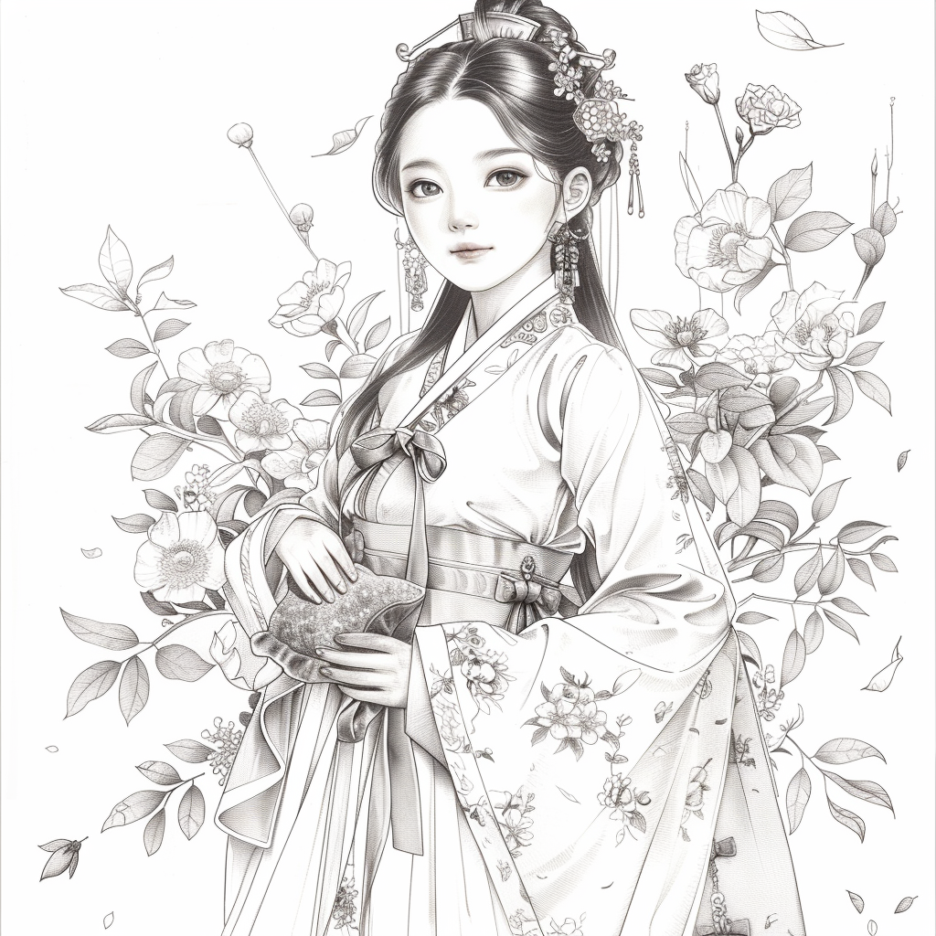 Golden Elegance – The Peony Empress
