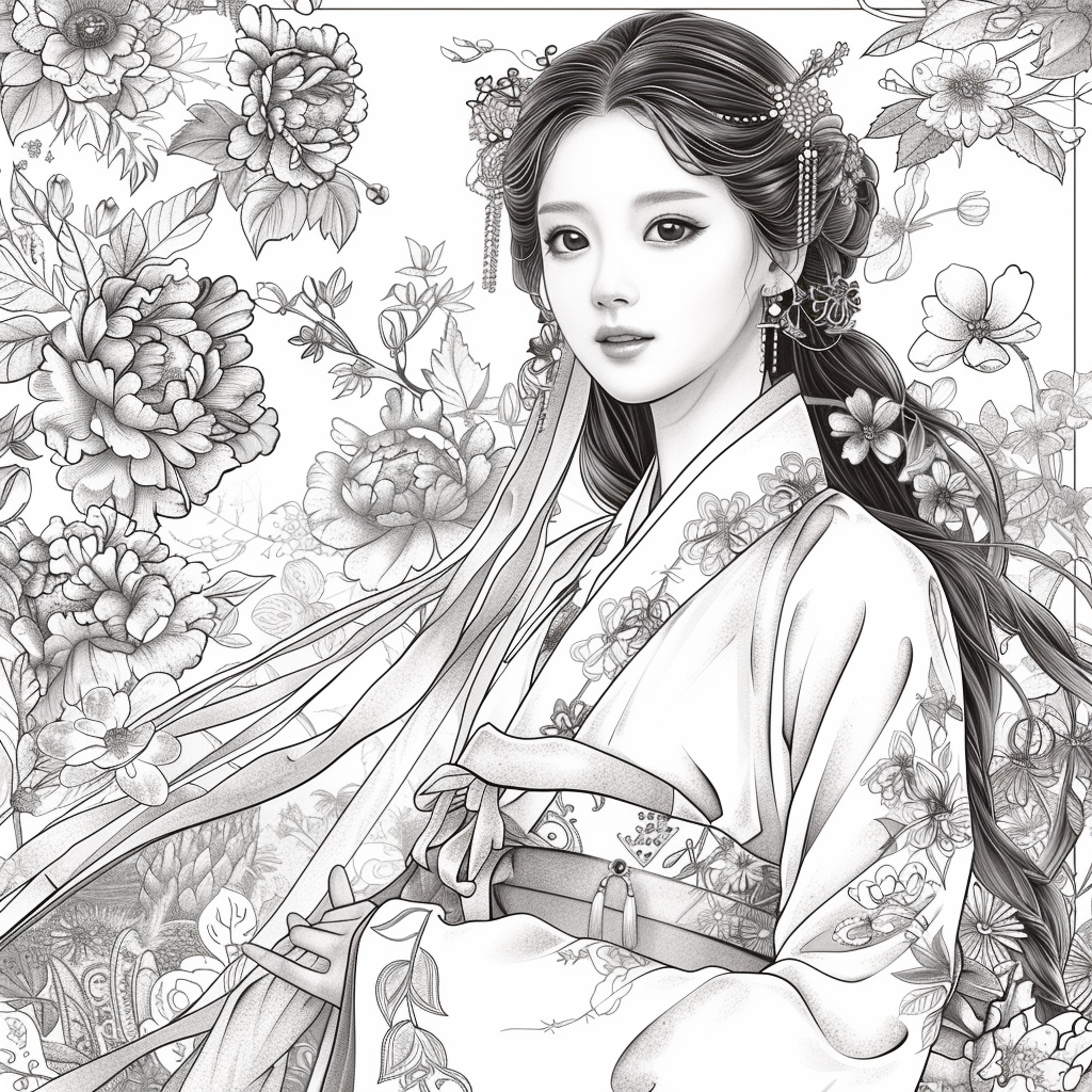Golden Elegance – The Peony Empress