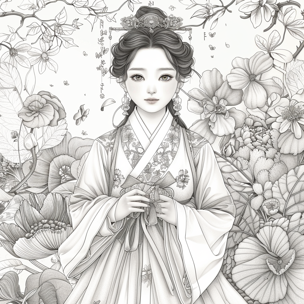 Golden Elegance – The Peony Empress