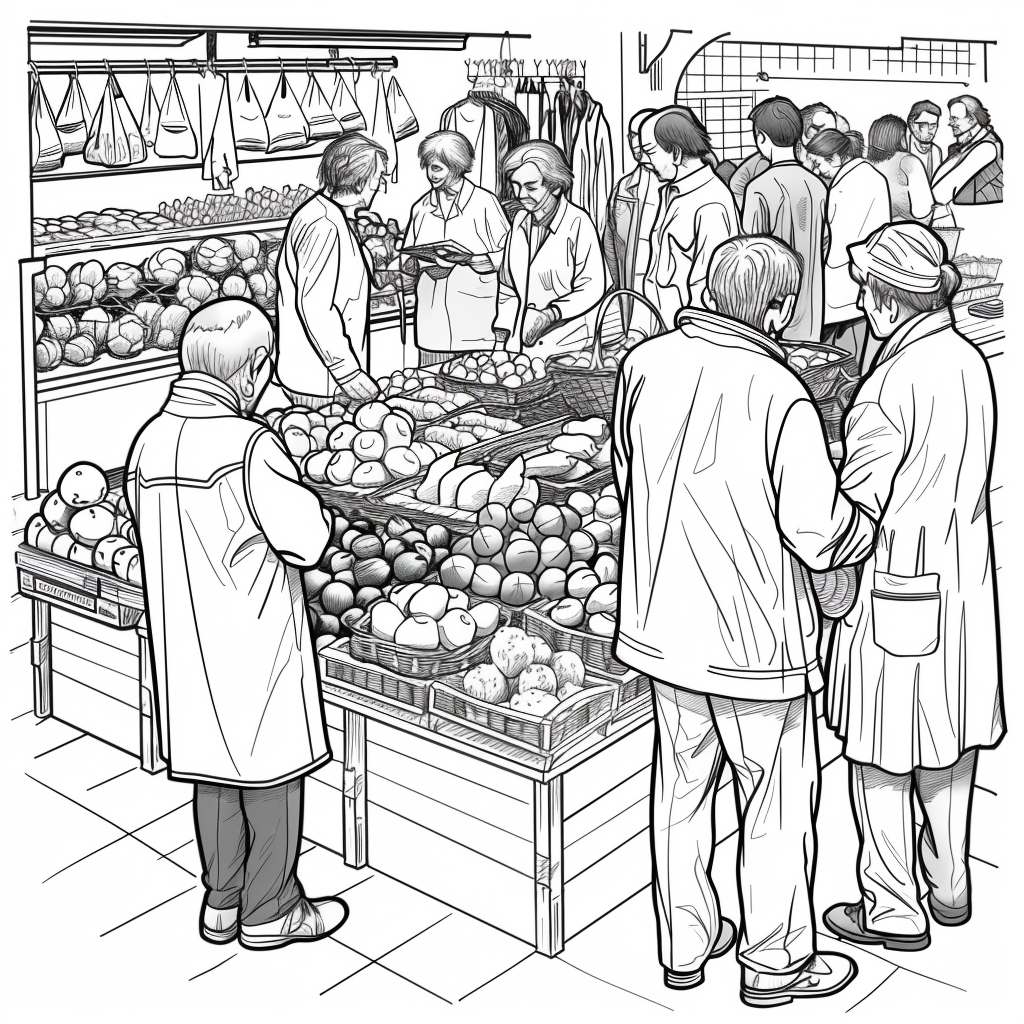 A Day at the Korean Street Market