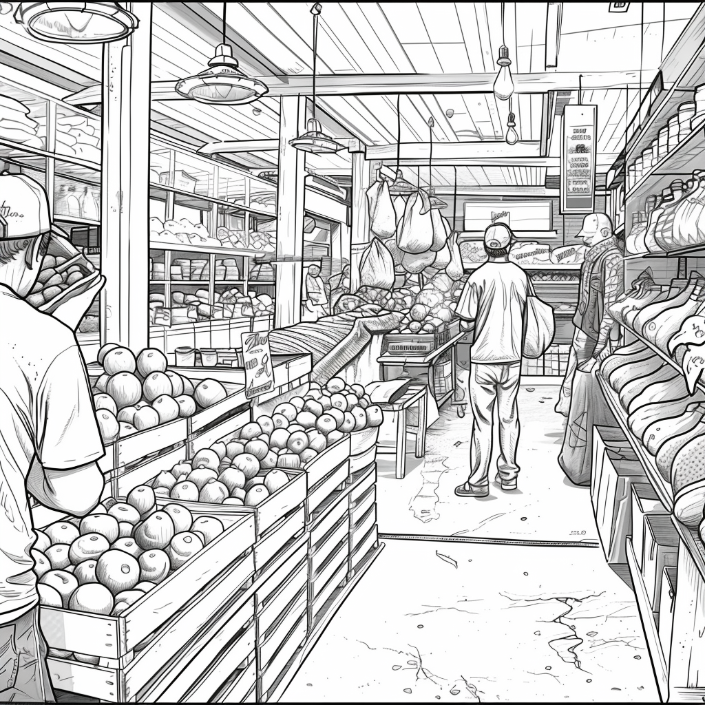 A Day at the Korean Street Market