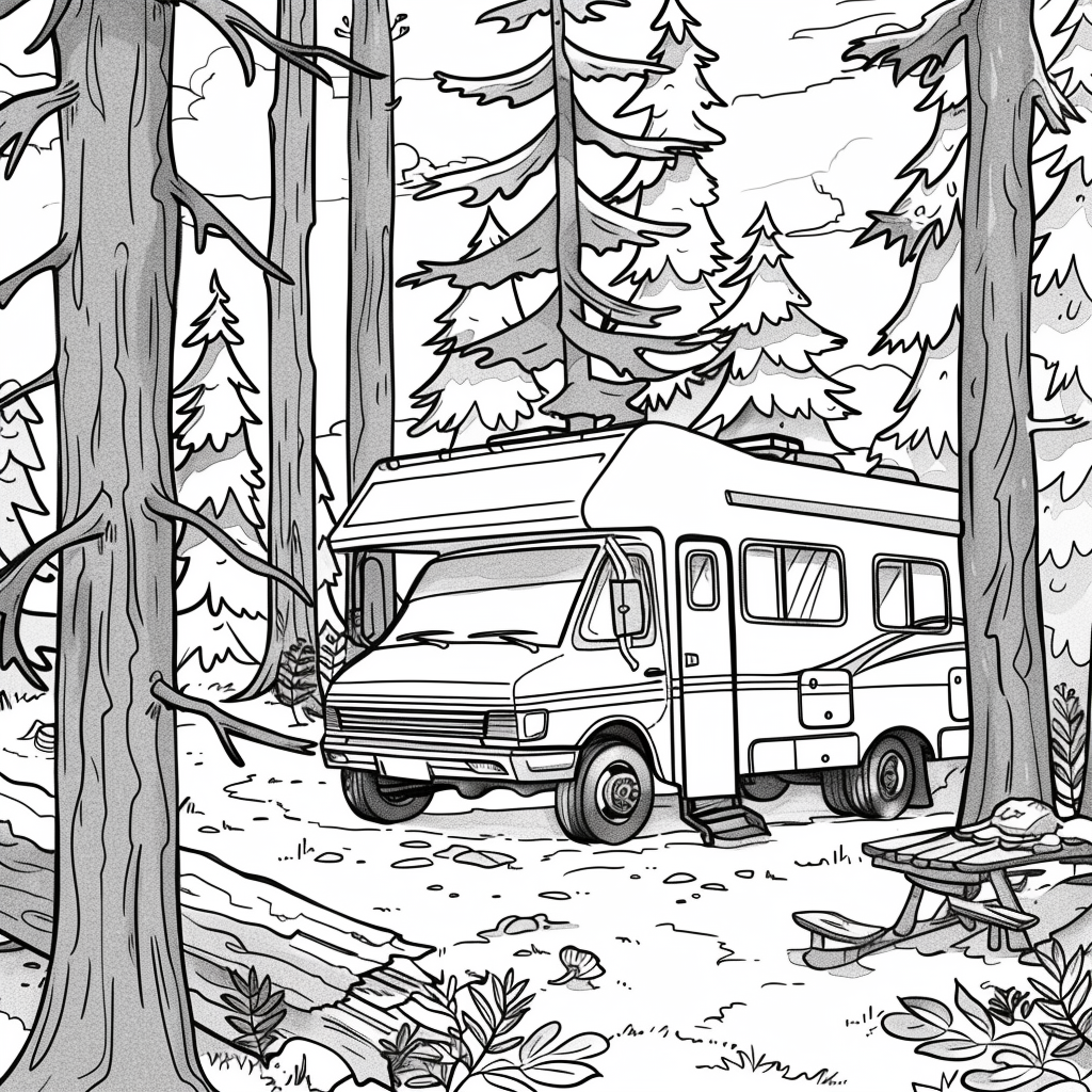 Forest Whispers – A Family's Quiet Escape