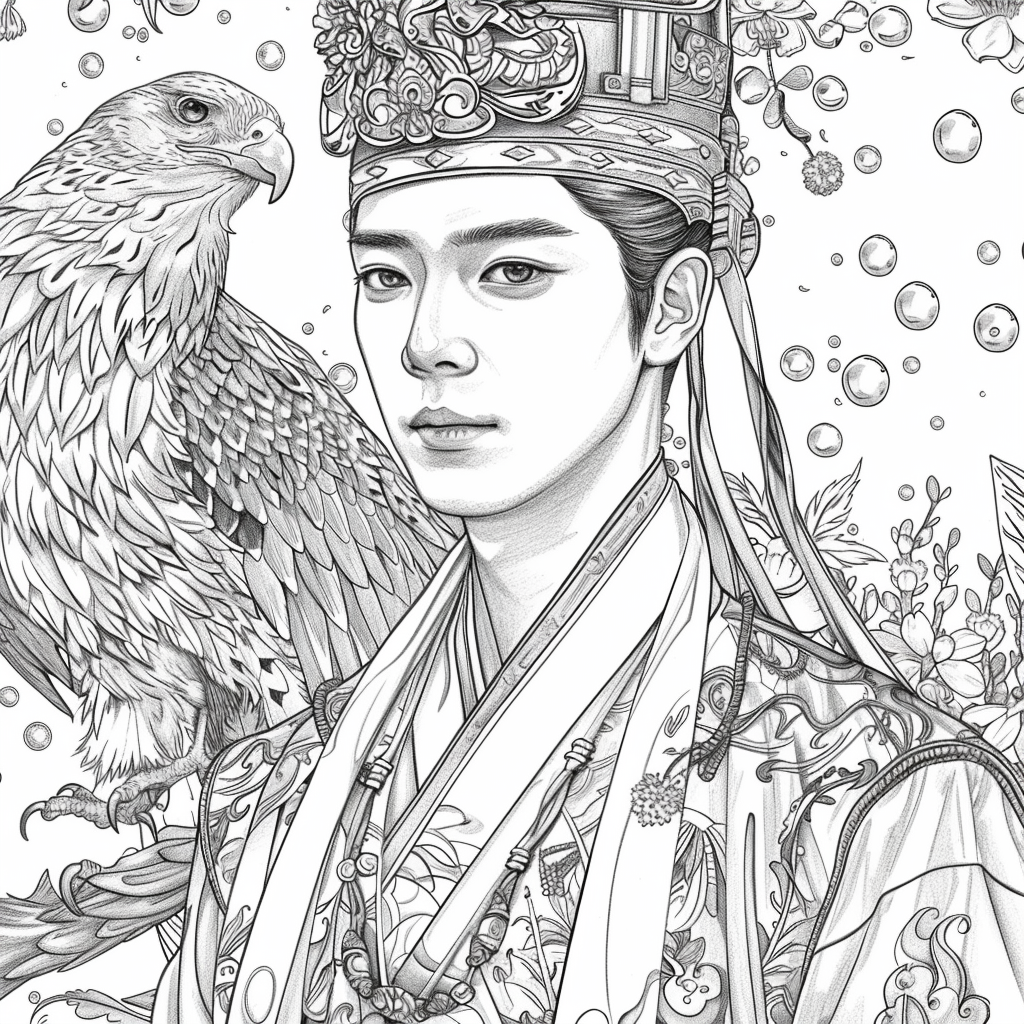 Scarlet Elegance of the Imperial Court