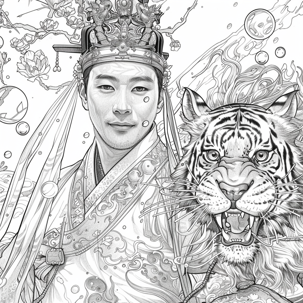 A Portrait of Divine Majesty and Sacred Power