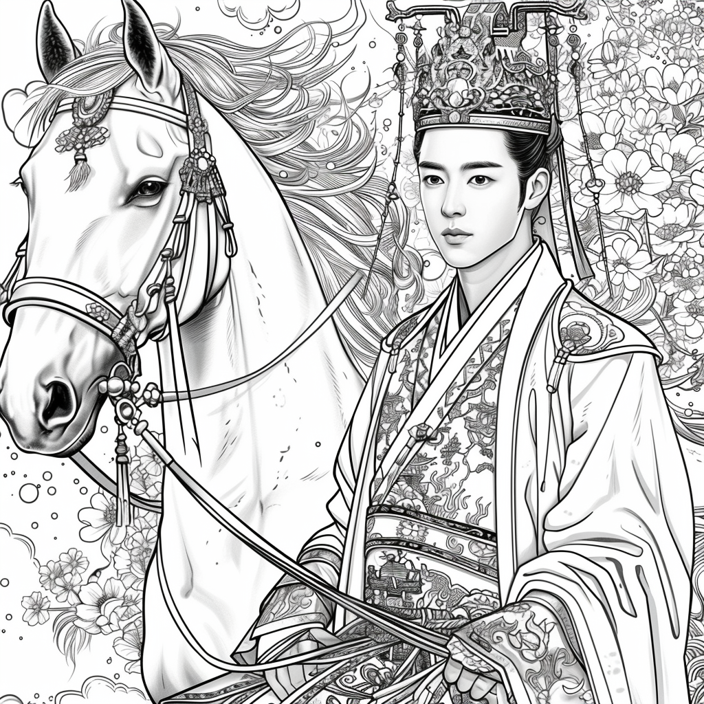 Imperial Lovers in a Blossom Kingdom