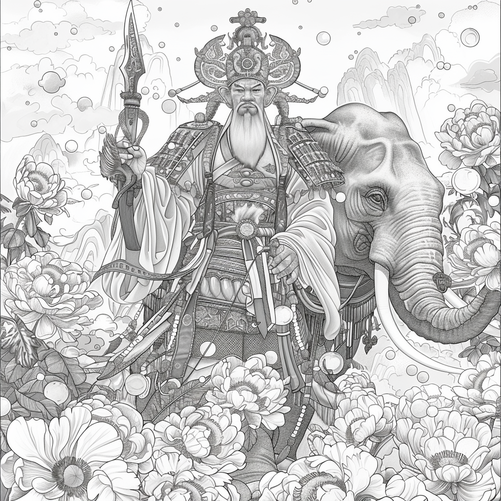 The Young Emperor of Lotus and Elephant