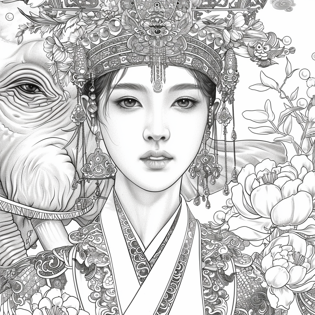 The Young Emperor of Lotus and Elephant