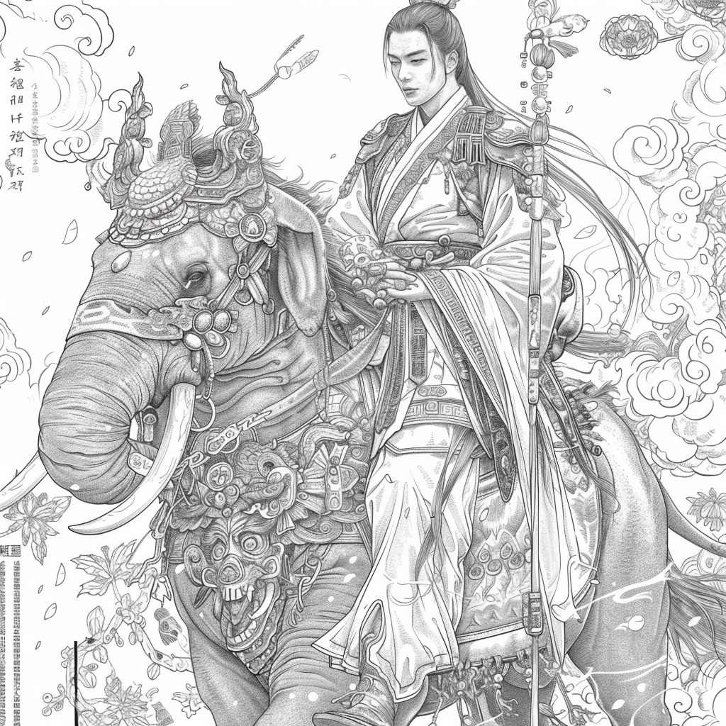 The Young Emperor of Lotus and Elephant