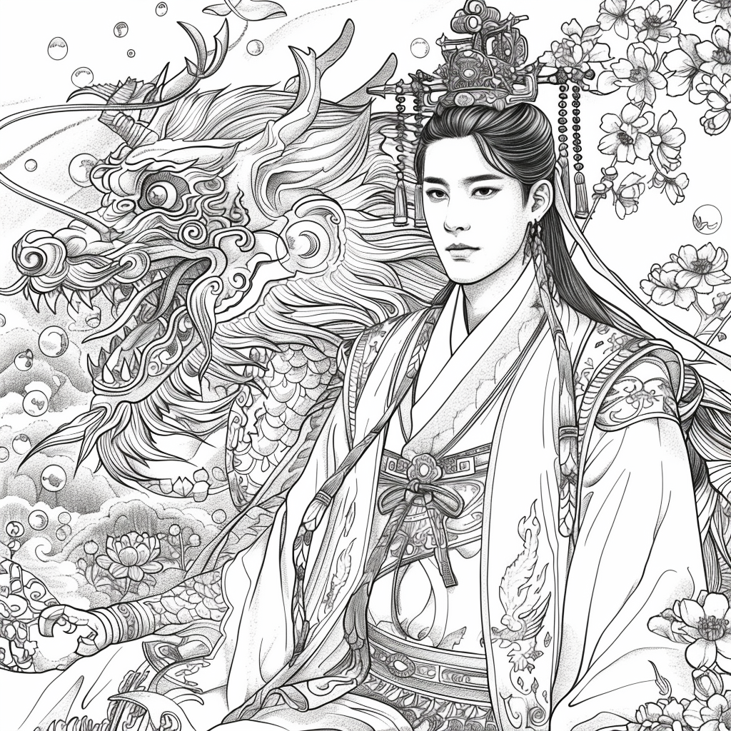 The Serene Guardian of Heavenly Grace