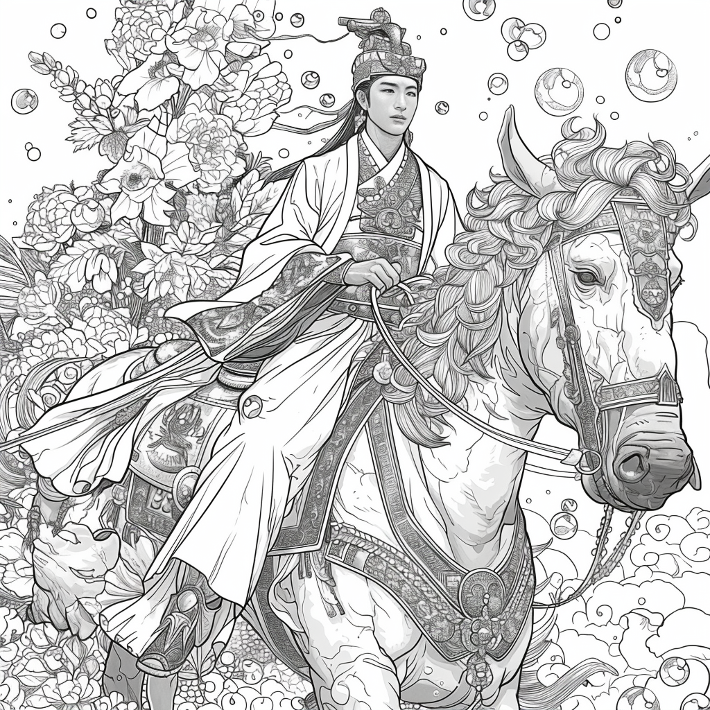 The Young Emperor of Lotus and Elephant