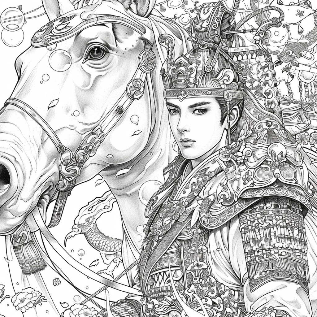 The Young Emperor of Lotus and Elephant