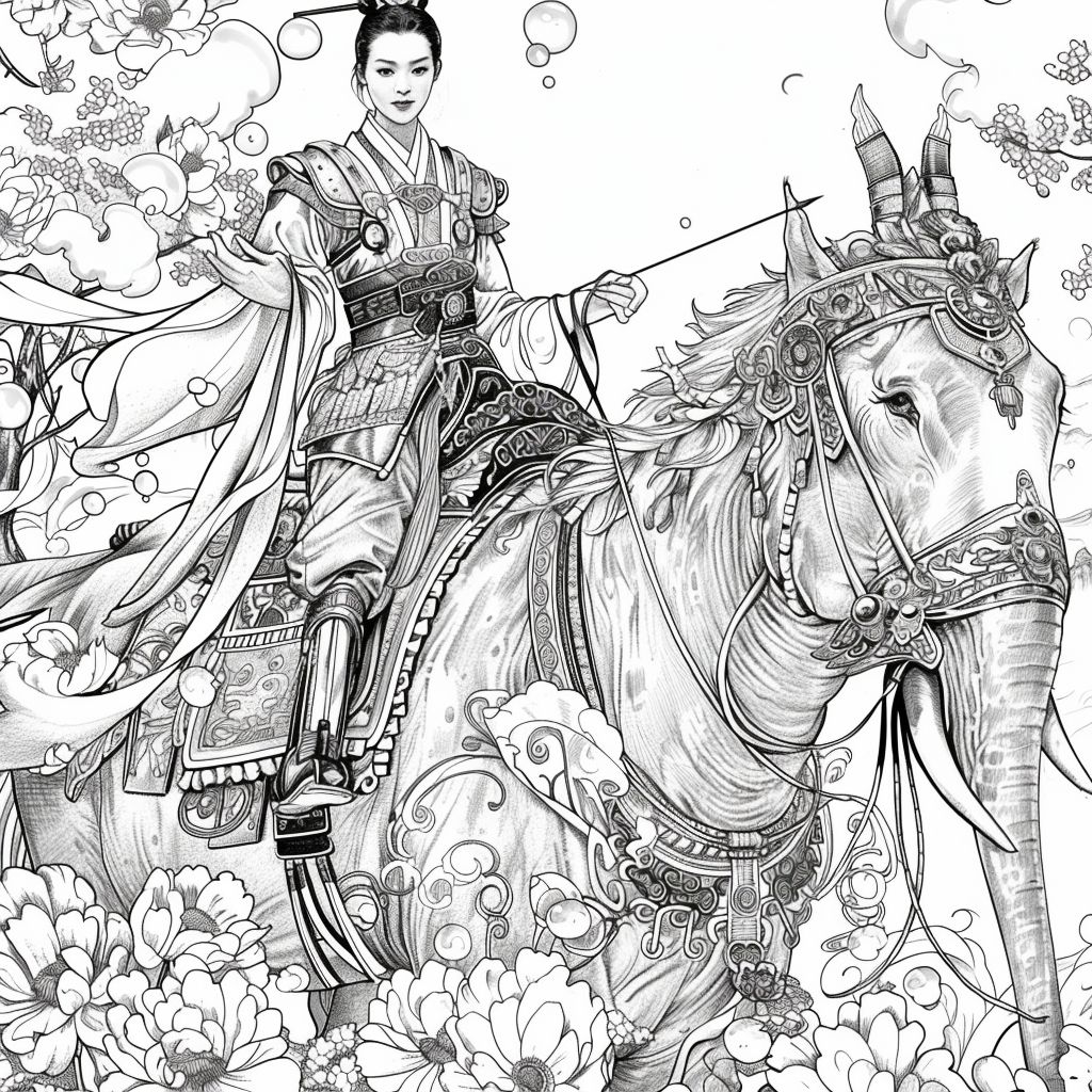 The Young Emperor of Lotus and Elephant