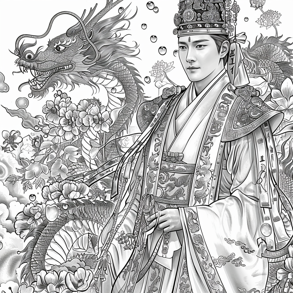 The Serene Guardian of Heavenly Grace