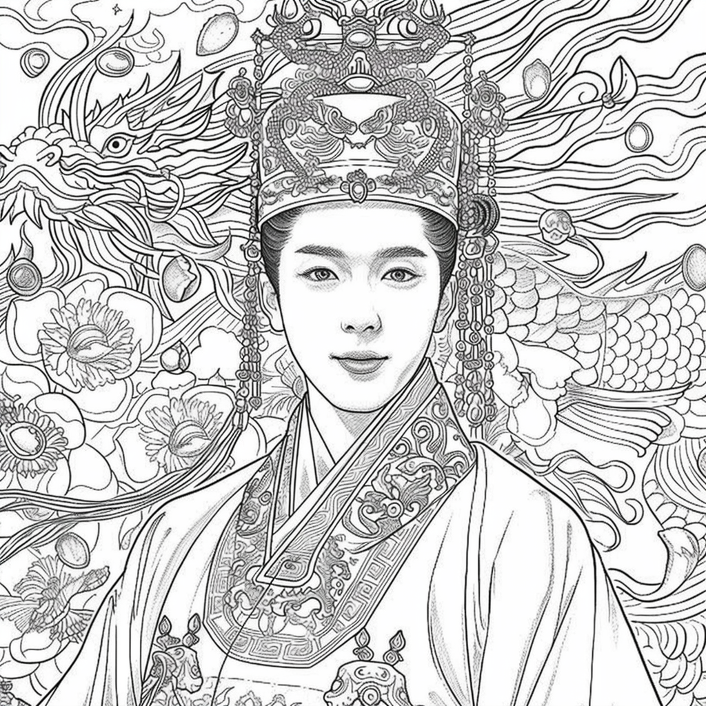 The Serene Guardian of Heavenly Grace