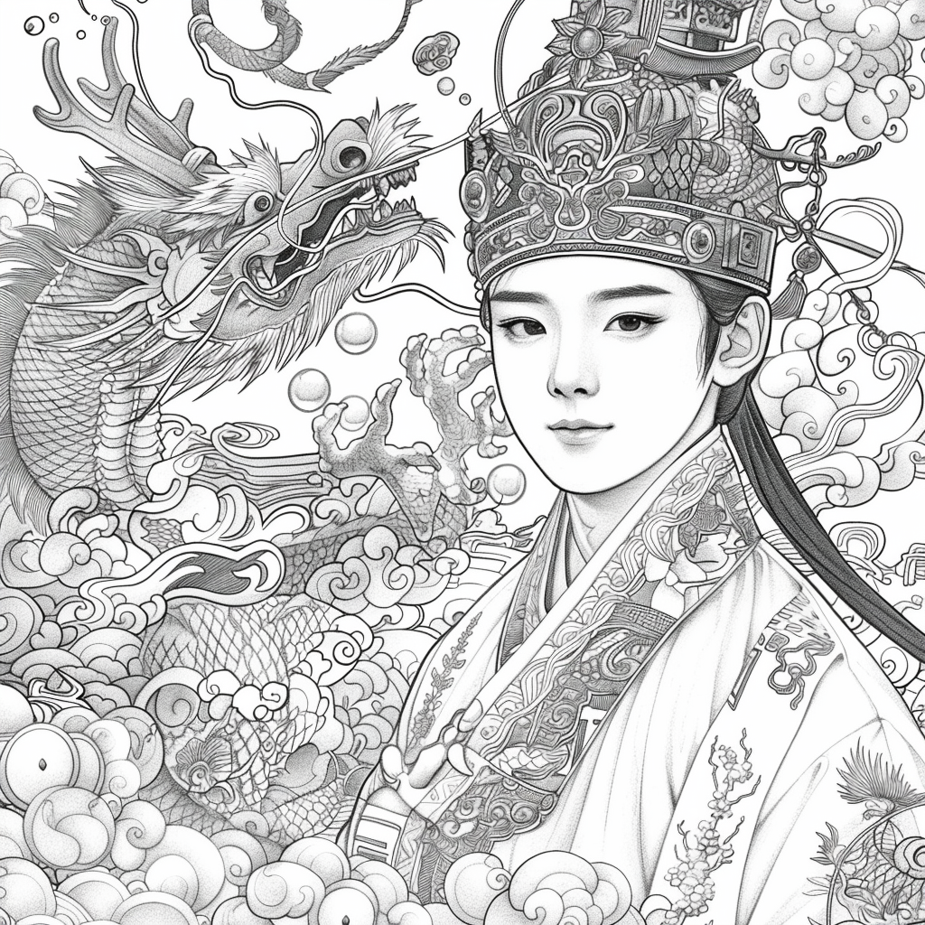 The Serene Guardian of Heavenly Grace