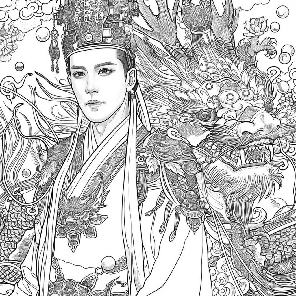 Golden Elegance – The Peony Empress