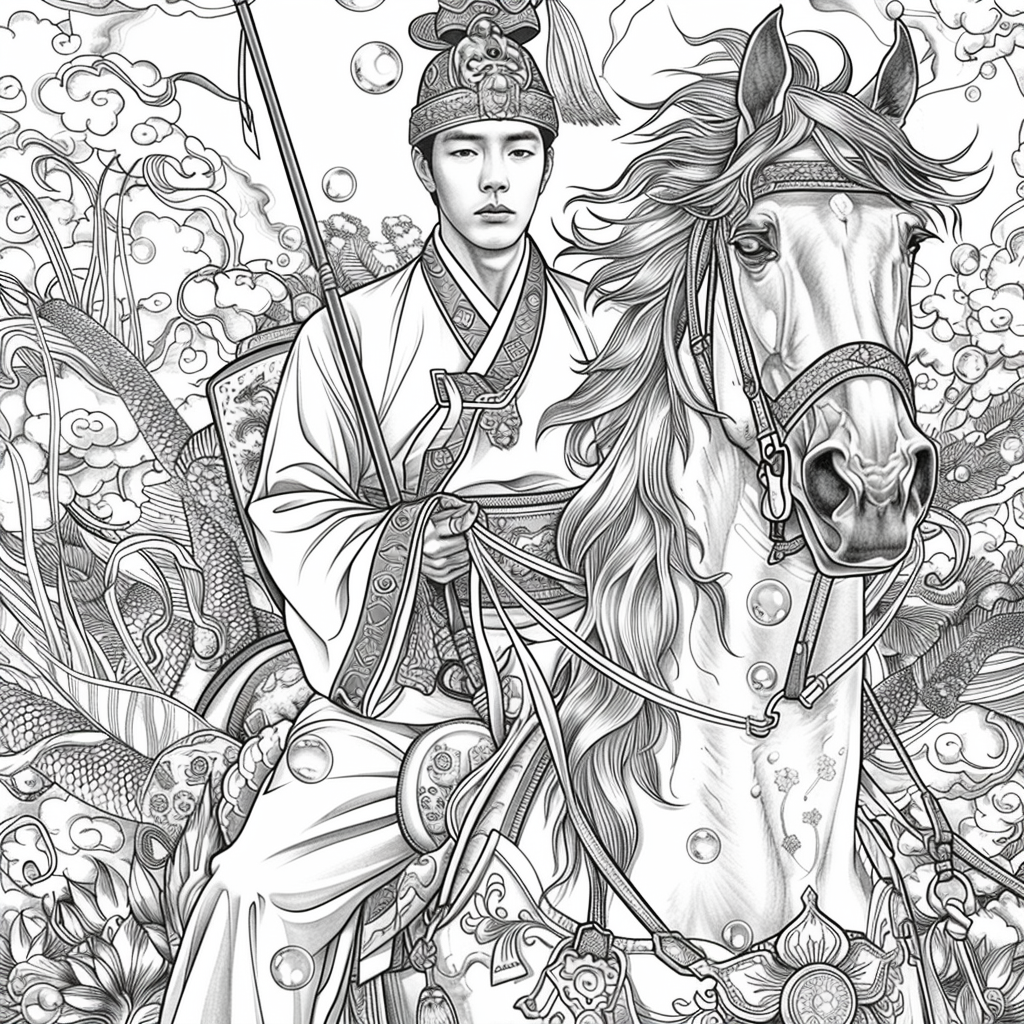 Celestial Majesty: The Emperor of Radiant Skies