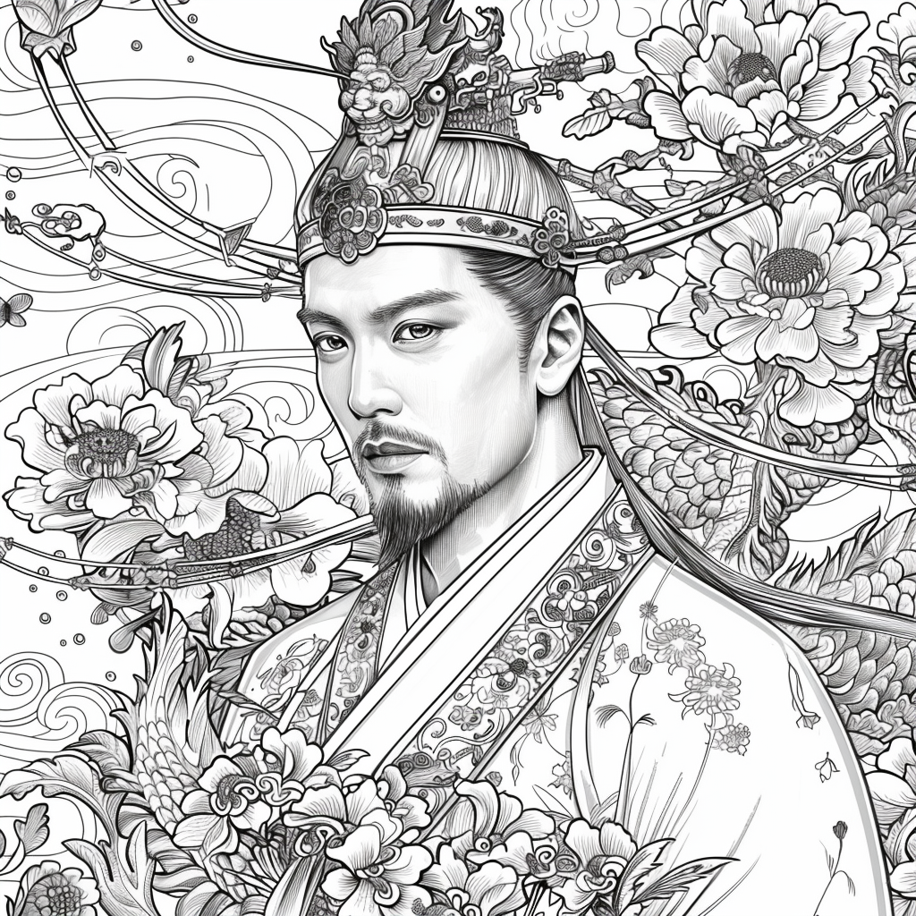 Whispering Blossoms – The Prayer Beneath Ancient Pines