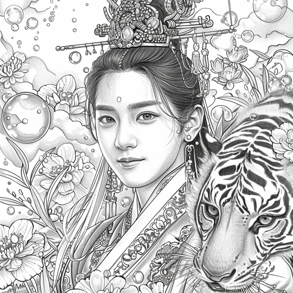 Empress of Blossoms – The Radiance of Spring’s Court
