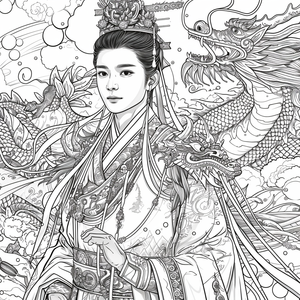 Celestial Majesty: The Emperor of Radiant Skies