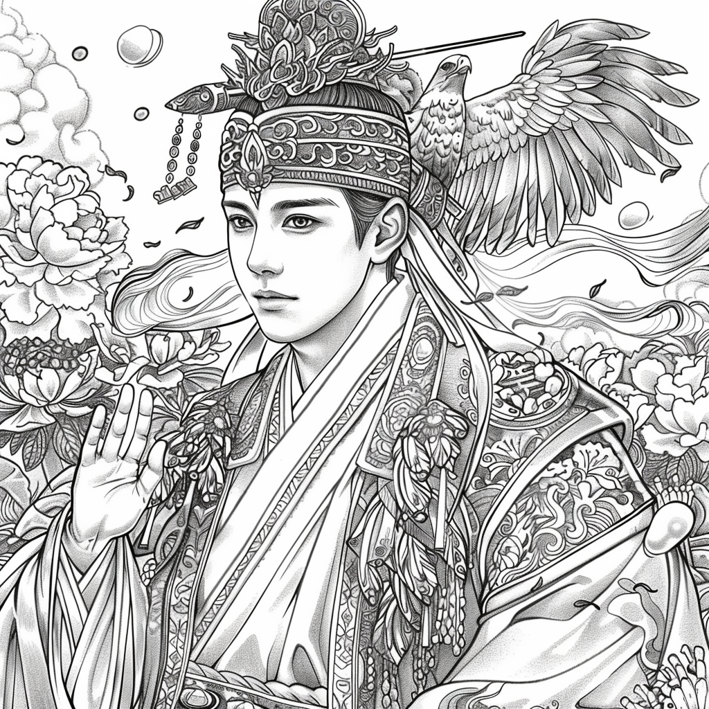 The Lotus King and the Sacred Elephant