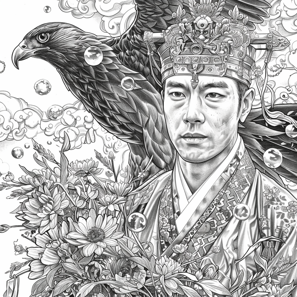 The Lotus King and the Sacred Elephant