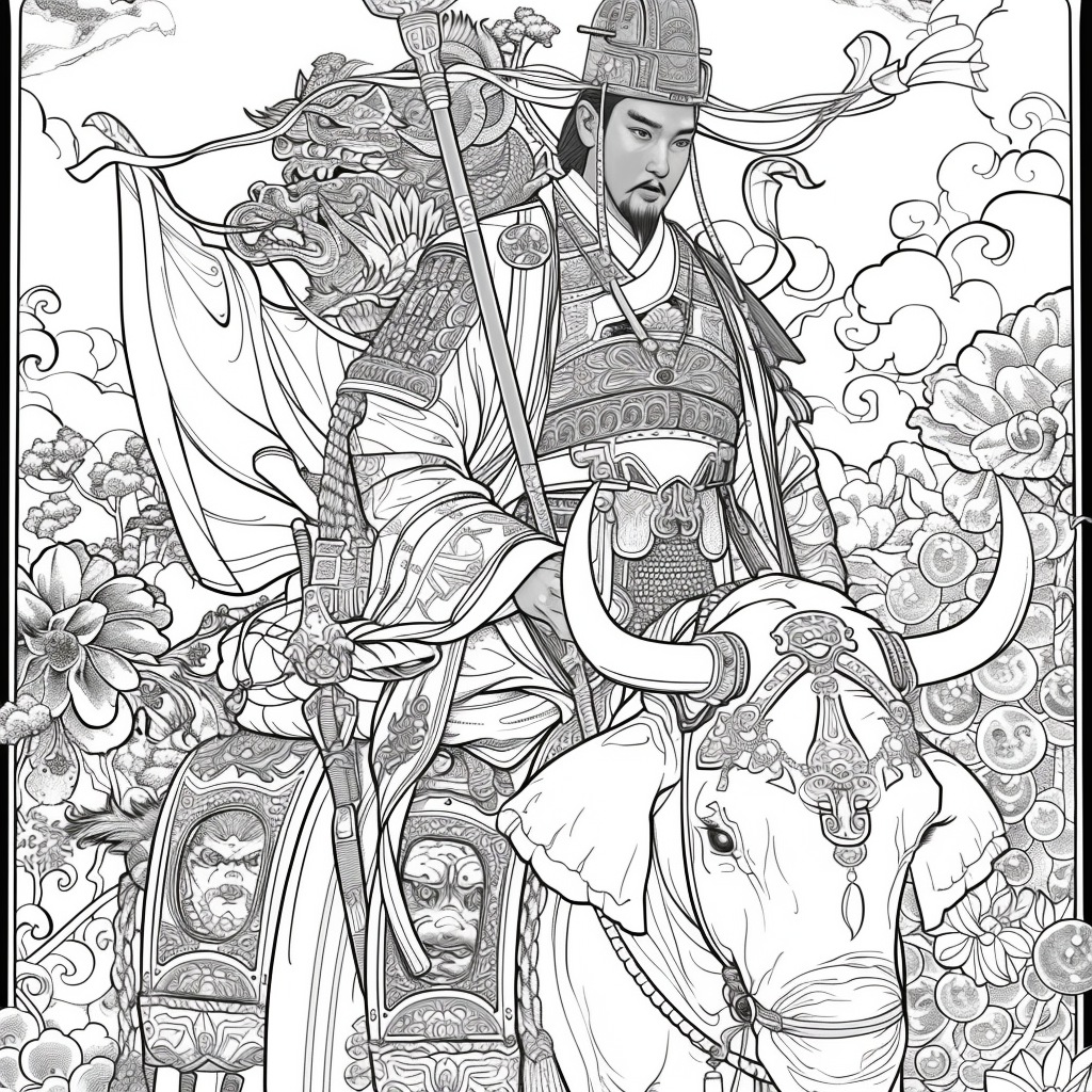 The Radiant Prince and the Elephant