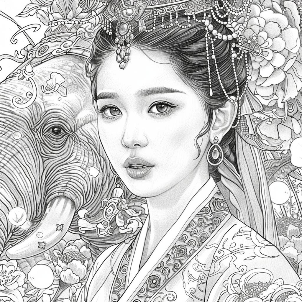 Empress of Blossoms – The Radiance of Spring’s Court