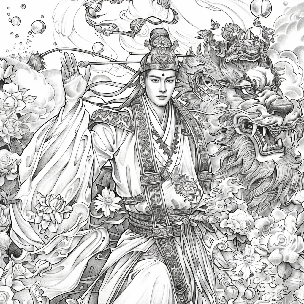 Dance of Beauty Guardian of the Celestial Waves