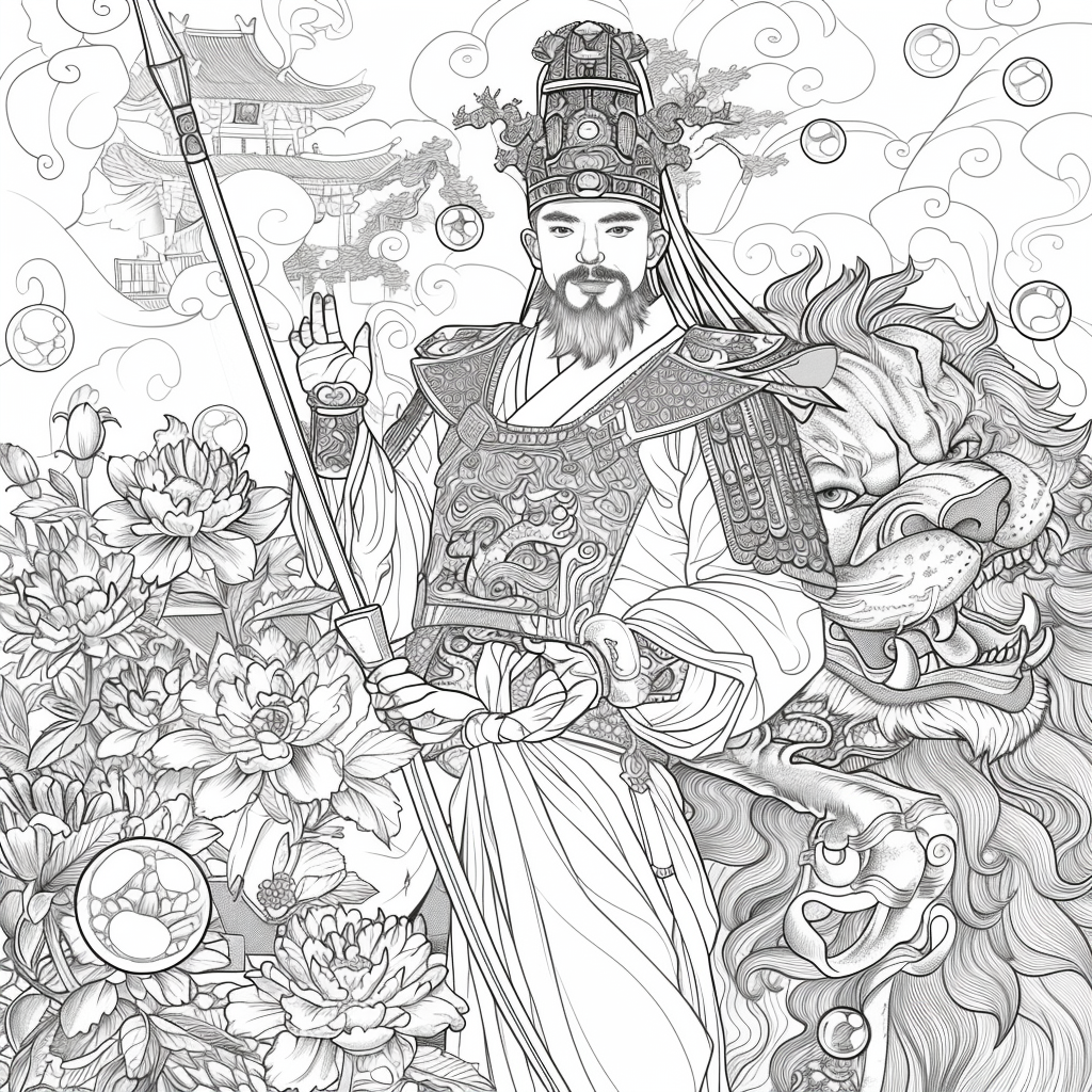 The Lotus King and the Sacred Elephant